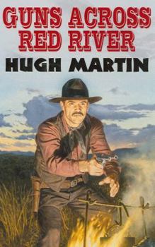 Paperback Guns Across Red River [Large Print] Book