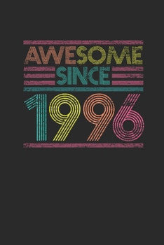 Awesome Since 1996: Graph Paper Notebook – Birthday Gift or Anniversary Gift Idea