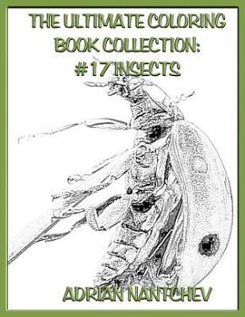 Paperback The Ultimate Coloring Book Collection #17 Insects Book