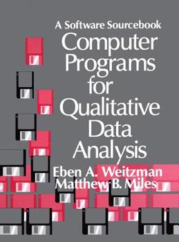 Hardcover Computer Programs for Qualitative Data Analysis: A Software Sourcebook Book