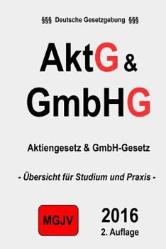 Paperback Aktg & Gmbhg: Aktiengesetz Und Gmbh-Gesetz [German] Book