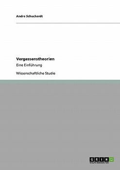 Paperback Vergessenstheorien: Eine Einführung [German] Book