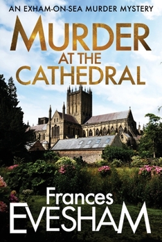 Paperback Murder at the Cathedral [Large Print] Book