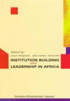 Paperback Institution Building and Leadership in Africa Book