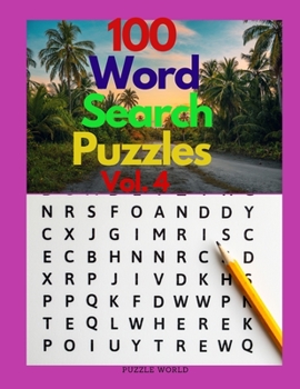 Paperback 100 Word Search Puzzles Vol. 4 Book