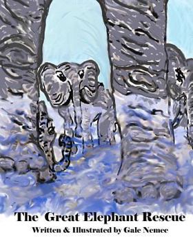 Paperback The Great Elephant Rescue [Large Print] Book