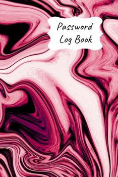 Password Log Book: Never Forget Another Login Password with This Handy Record Notebook Where You Can List Your Details to Keep Them Safe. Pink Marble Design