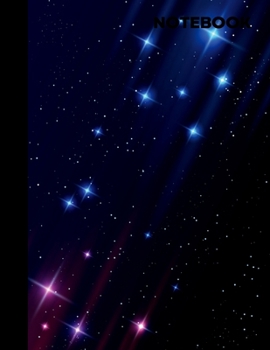 Galaxy Notebook : : Wide Collage Ruled Lined Paper Notebook Journal: Space Galaxy Workbook for Boys Girls Kids Teens Students for Back to School and Home College Writing Notes(8. 5 X 11 Inches)110 Pag