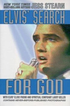 Hardcover Elvis' Search for God Book