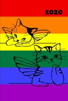Paperback 2020: Agenda January to December - LGBT - Cat Angel Book