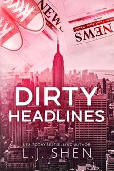 Paperback Dirty Headlines [Large Print] Book