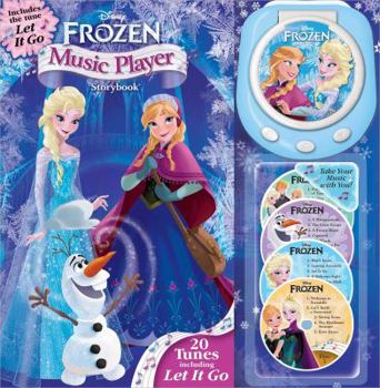 Hardcover Disney Frozen Music Player Storybook [With 4 Audio CDs] Book