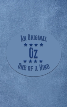 Paperback Oz: Personalized Writing Journal for Men Book
