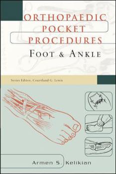 Paperback Orthopaedic Pocket Procedure Series: Foot & Ankle Book