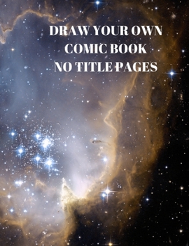 Paperback Draw Your Own Comic Book No Title Pages: 90 Pages of 8.5 X 11 Inch Comic Book First Pages Book