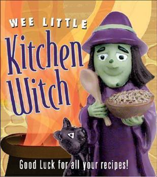 Paperback Wee Little Kitchen Witch [With Ceramic Figure] Book