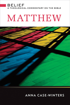 Hardcover Matthew: A Theological Commentary on the Bible Book