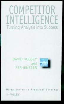 Hardcover Competitor Intelligence: Turning Analysis Into Success Book
