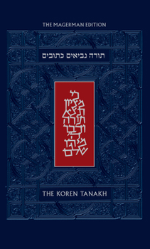 Hardcover The Koren Tanakh Maalot, Magerman Edition, Large [Multiple Languages] Book