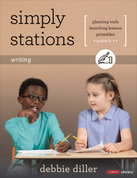 Paperback Simply Stations: Writing, Grades K-4 Book