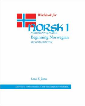 Paperback Workbook for Norsk, Nordmenn Og Norge 1: Beginning Norwegian Book