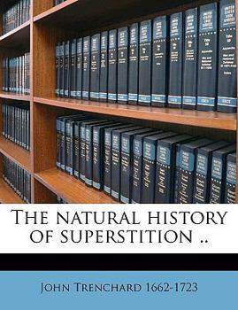 Paperback The natural history of superstition .. Book