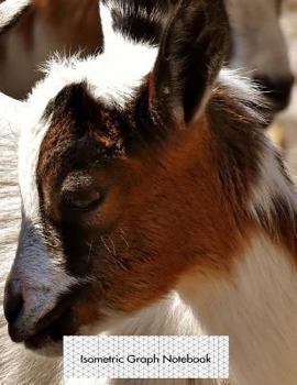 Paperback Isometric Graph Notebook: Awww Cute Goats Isometric 3D Graph Paper Notebook - 8.5 x 11 - 150 pages (75 sheets). Glossy Cover Book