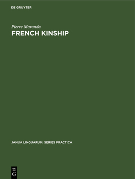 Hardcover French Kinship Book