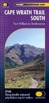 Map Cape Wrath Trail South XT40: Route Map by Harvey Map Services Ltd. (2014-06-25) Book