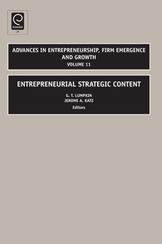 Hardcover Entrepreneurial Strategic Content Book
