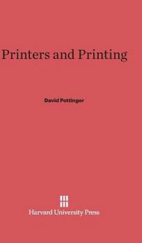 Hardcover Printers and Printing Book