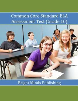 Paperback Common Core Standard ELA Assessment Test (Grade 10) Book