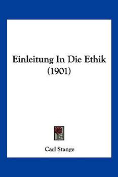 Paperback Einleitung In Die Ethik (1901) [German] Book