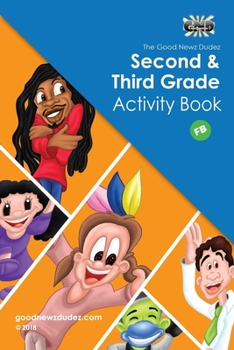 Paperback Good Newz Dudez Second & Third Grade Activity Book - Faith Based Book