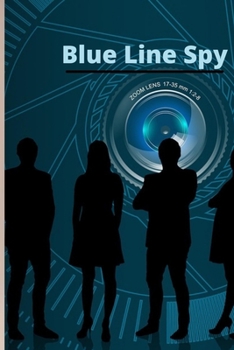 Paperback Blue Line Spy Book