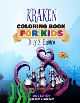 Paperback Kraken coloring book for kids Book