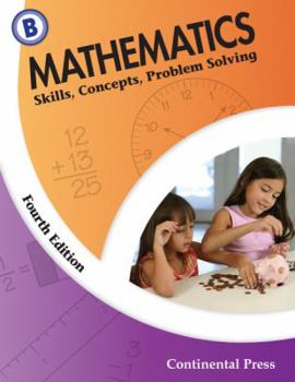 Paperback Math Workbooks: Mathematics: Skills, Concepts, Problem Solving, Level B - 2nd Grade Book
