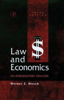 Hardcover Law and Economics: An Introductory Analysis Book