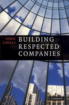 Hardcover Building Respected Companies Book