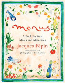 Hardcover Menus: A Book for Your Meals and Memories Book