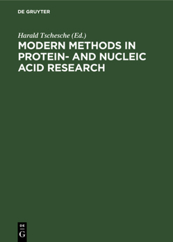 Hardcover Modern Methods in Protein- and Nucleic Acid Research Book
