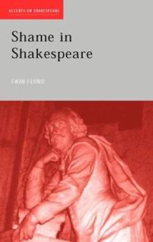 Paperback Shame in Shakespeare Book