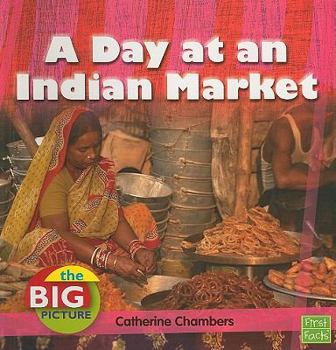 Paperback A Day at an Indian Market Book