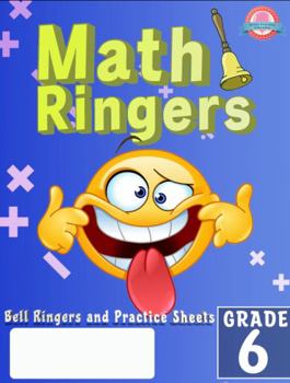 Paperback Math Ringers Grade 6 Book