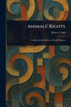 Paperback Animals' Rights Book