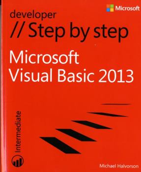 Paperback Microsoft Visual Basic 2013 Step by Step Book