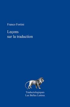 Paperback Lecons Sur La Traduction [French] Book