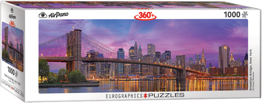 Misc. Brooklyn Bridge Panoramic 1000pc Book