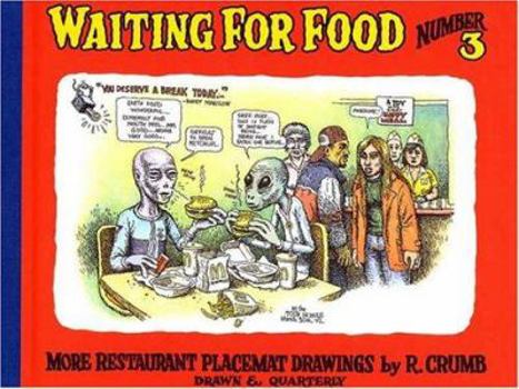 Hardcover Waiting for Food, Number 3: More Restaurant Placemat Drawings Book