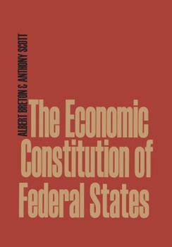 Paperback The Economic Constitution of Federal States Book